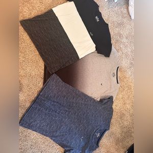 Lot of 3 Mens XS Hollister tshirts